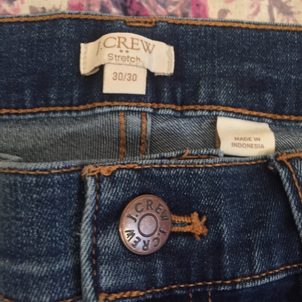 J. Crew Matchstick Skinny Jeans, Size 30/30